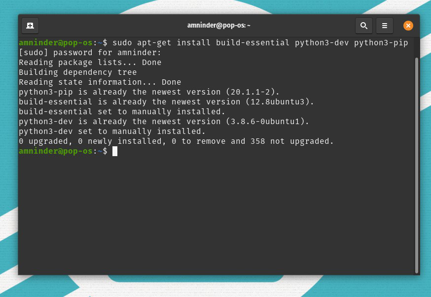 Installing Sickit.learn on Linux
