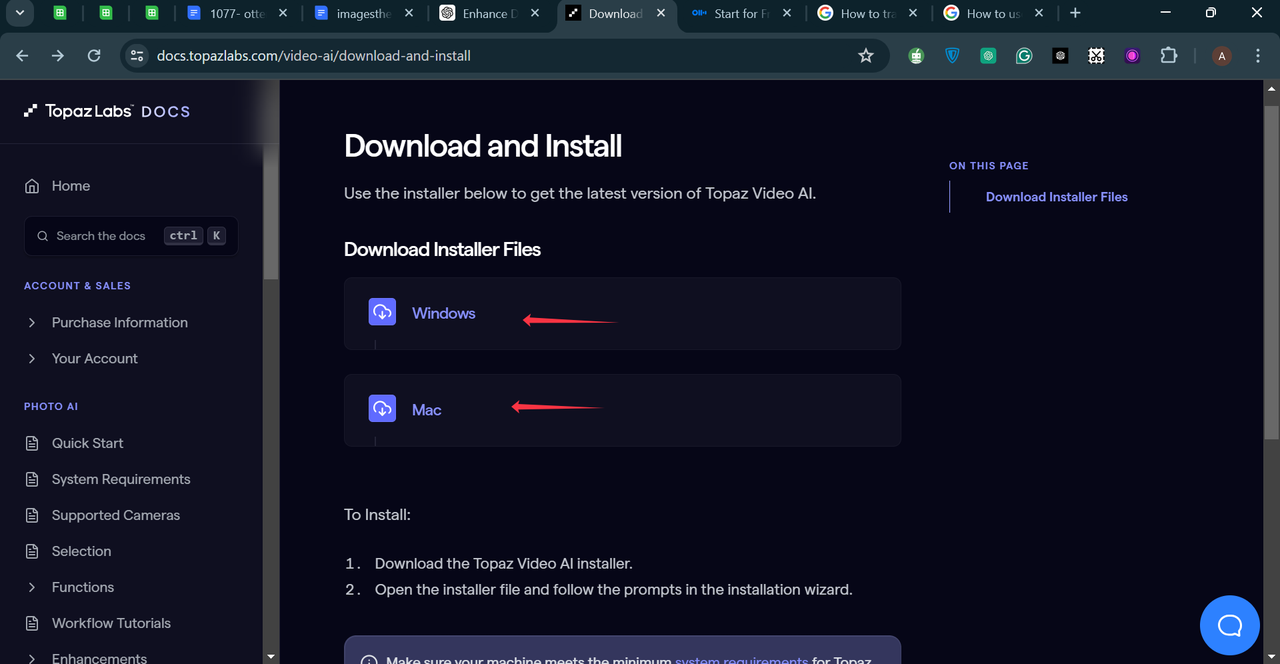 Getting Topaz AI free download 