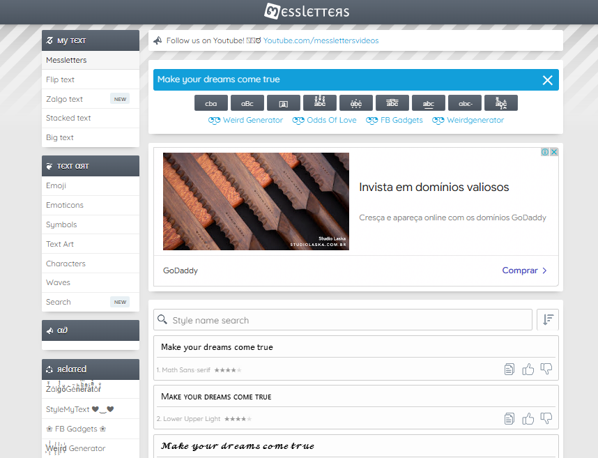 Messletters