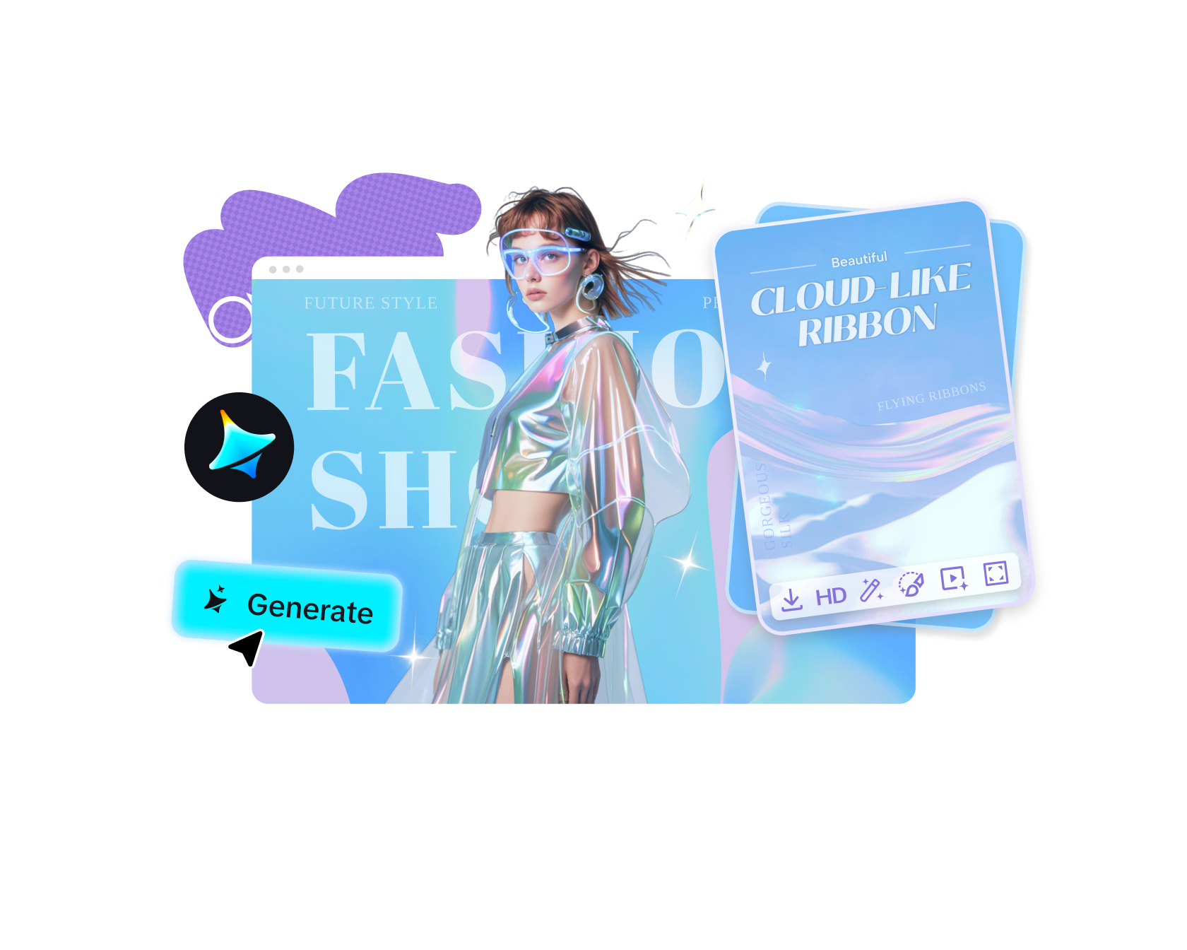 使用AI海报制作器启动项目