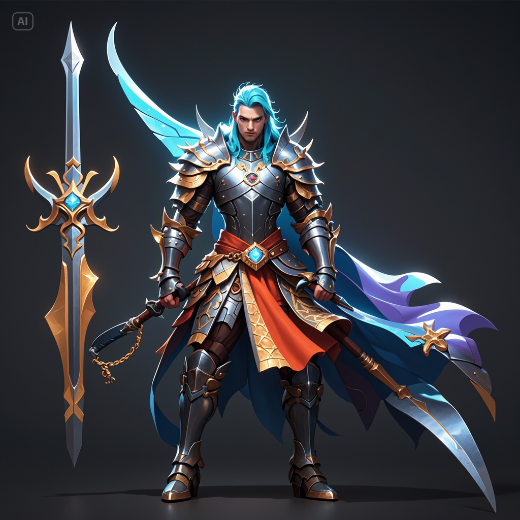 即梦AI game assets AI image generator 