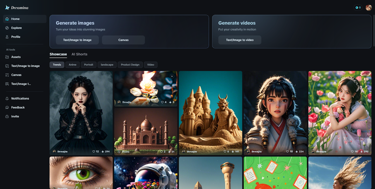 即梦AI - AI art generator from photo free
