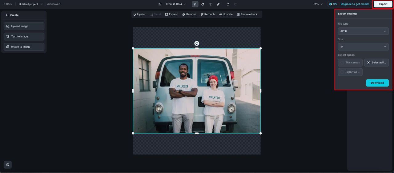 remove other person from photo with 即梦AI