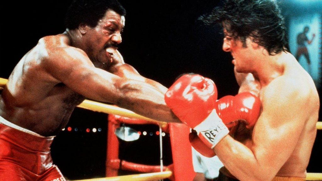 An example of montage editing: Rocky (1976)