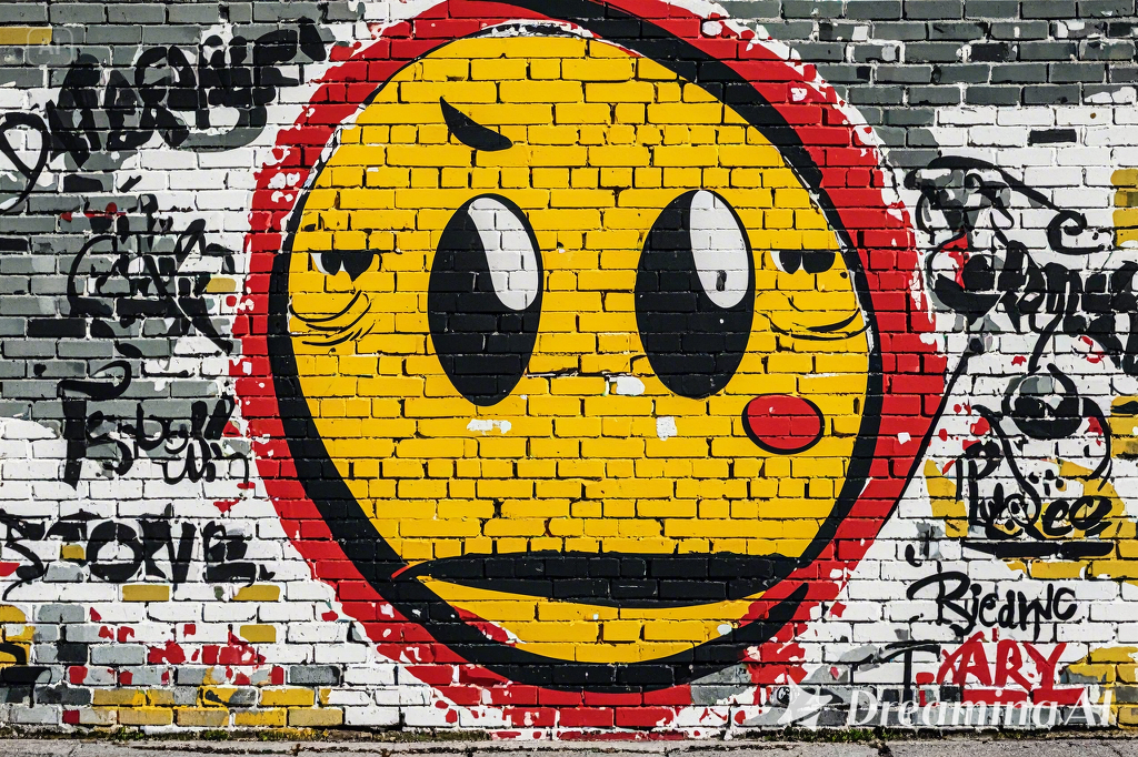 Vihils-styled graffiti design example