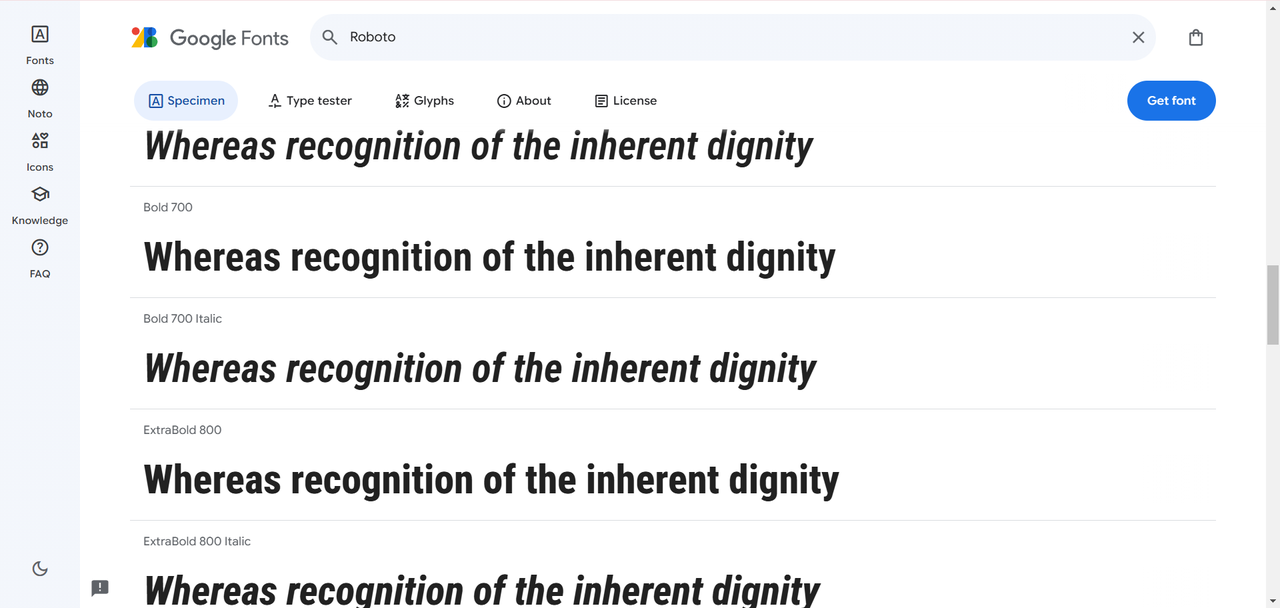 Google Fonts