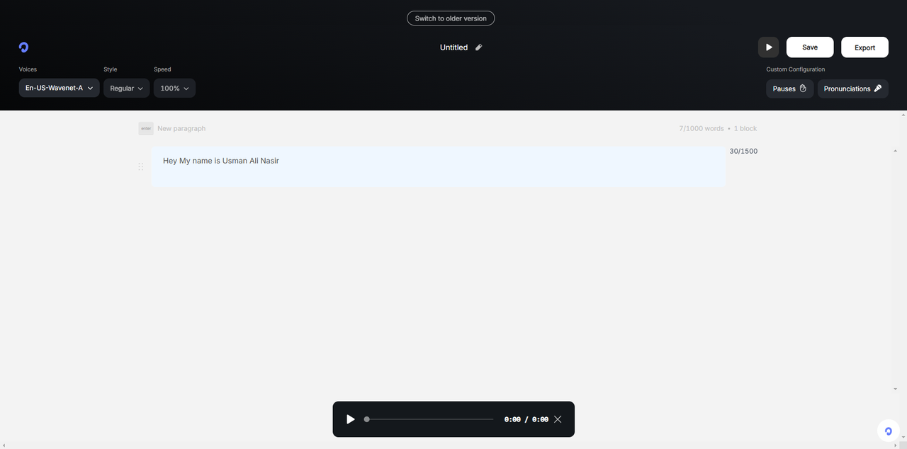 Listnr Text to Speech | Generate Stunning Audios in Seconds