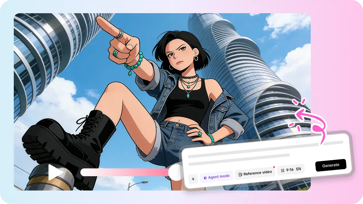 Turn a product link into animation