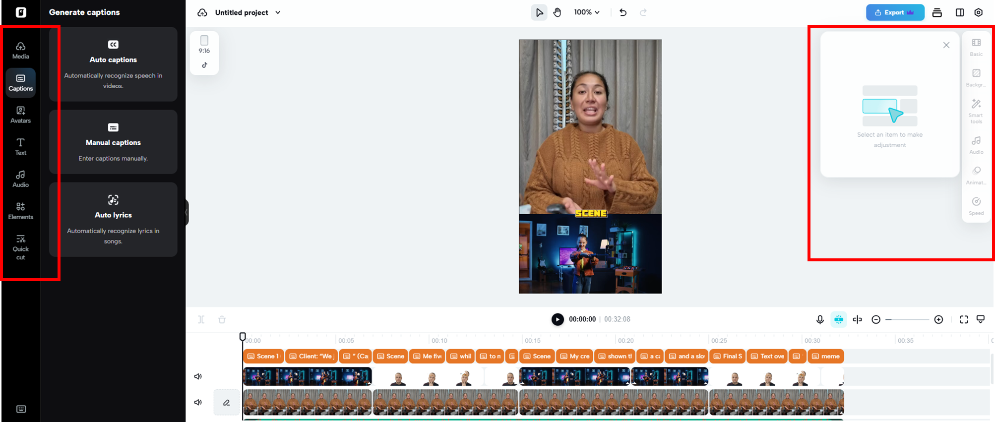 Fine-tune your meme video further
