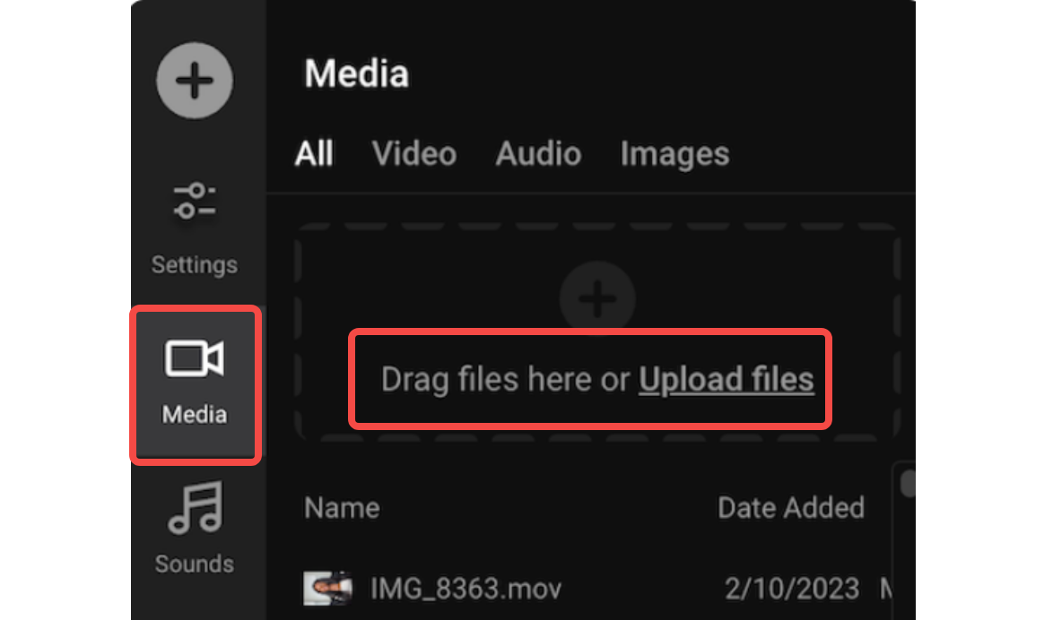Tải video lên trình chỉnh sửa video Streamlabs
