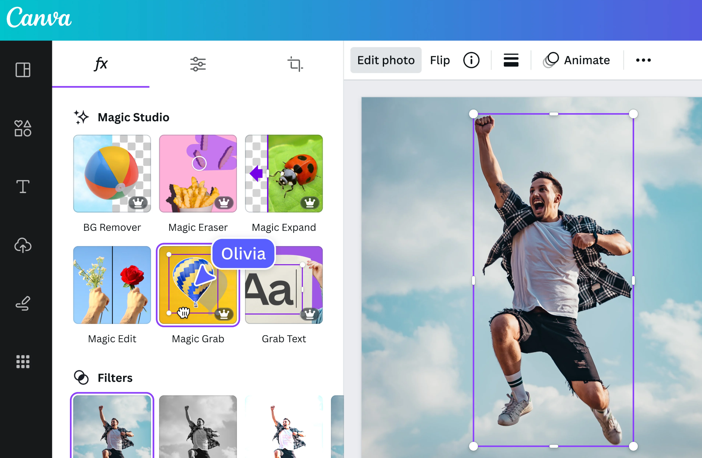¿Qué es el editor de fotos Canva?