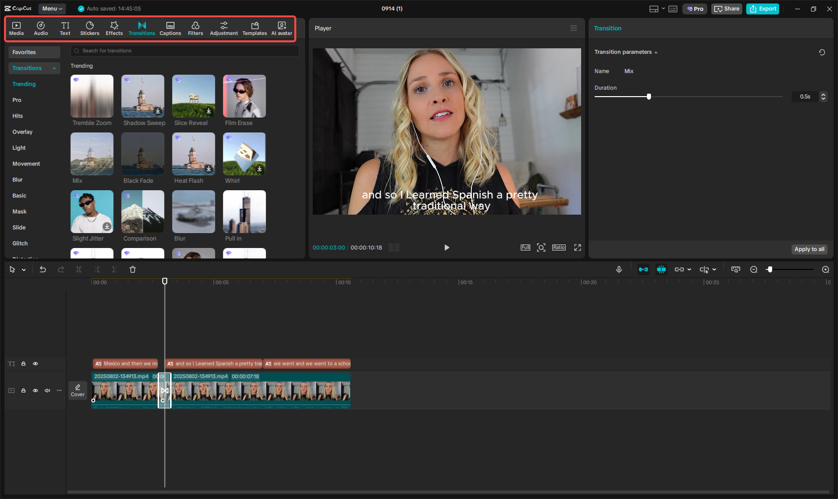 Chỉnh sửa video với các tính năng phong phú