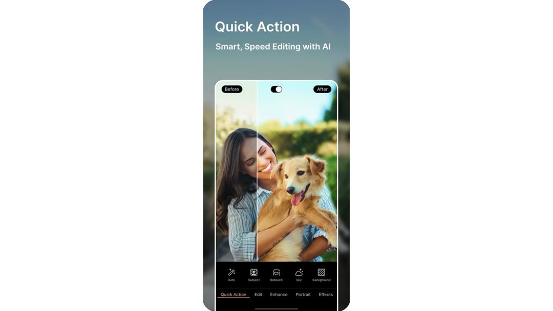 PhotoDirector photo filter app