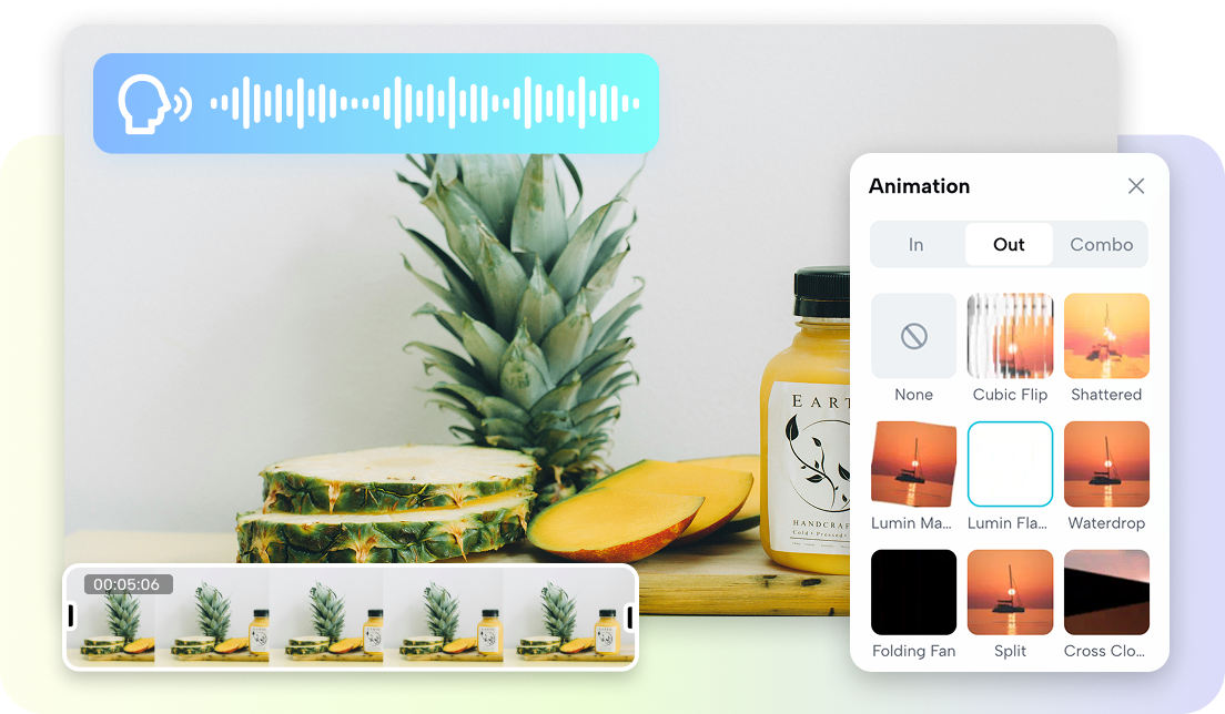 Pippit advanced editing space