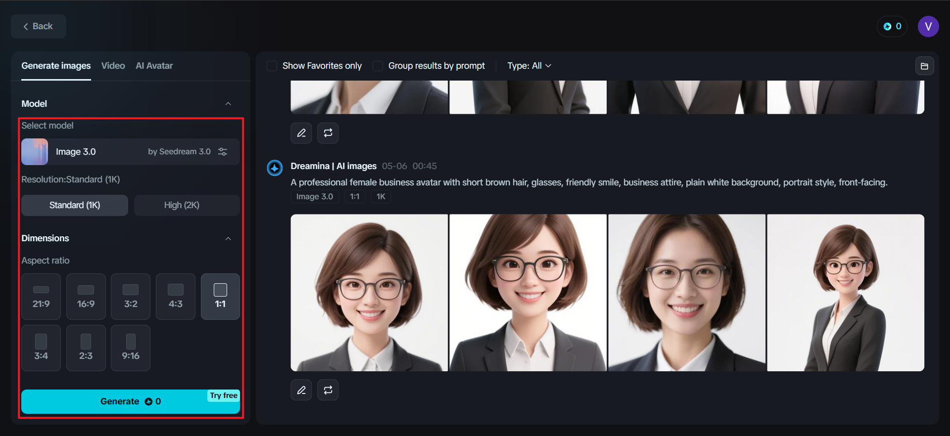 Generate your avatar