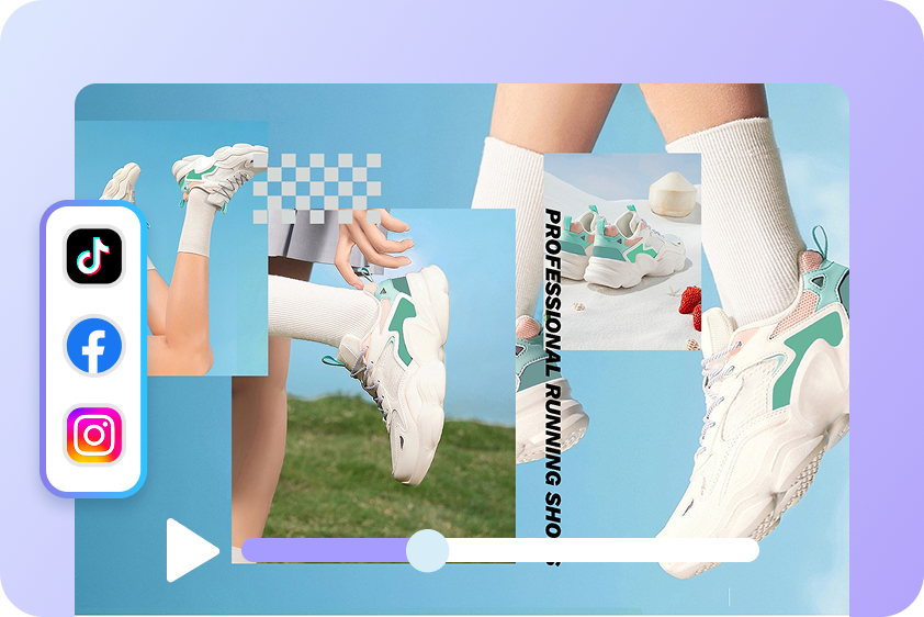 Social media ad creation