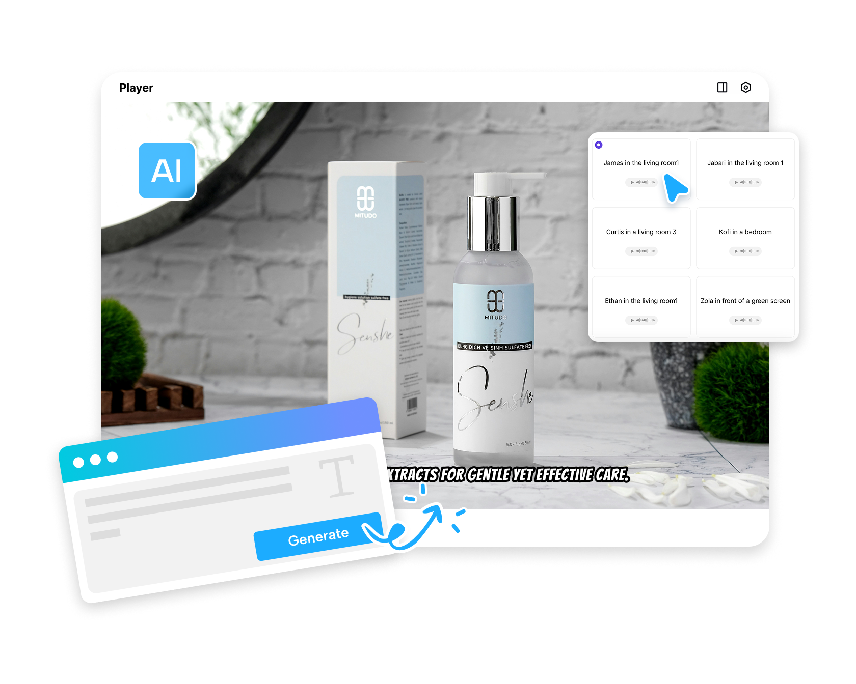 AI video repurposing tool