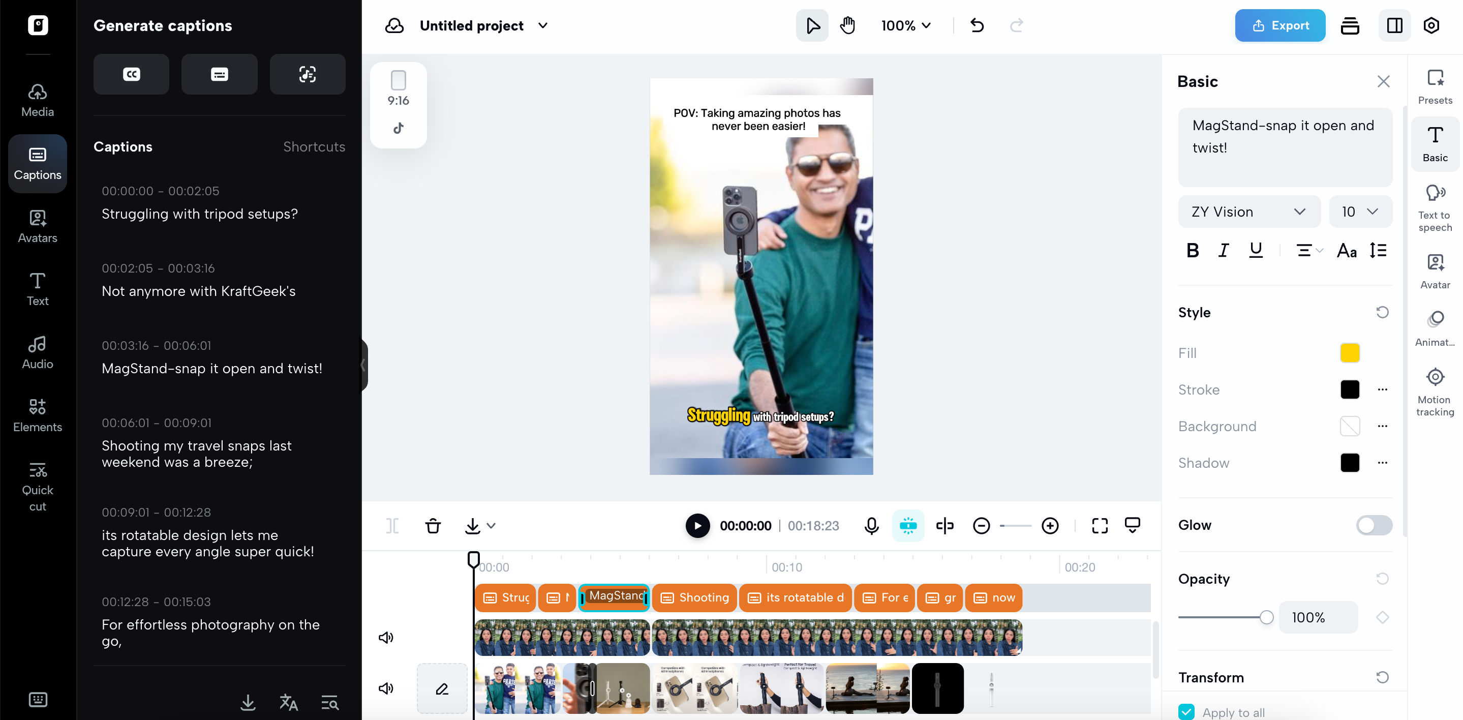 Text overlays and customization