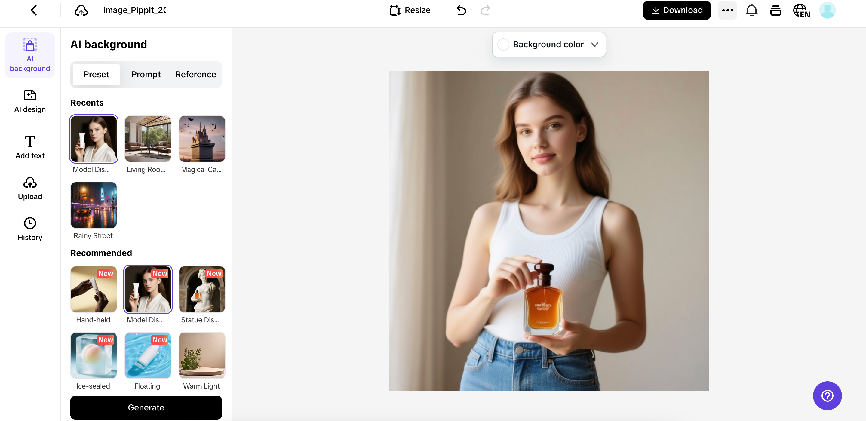 Create magical backgrounds