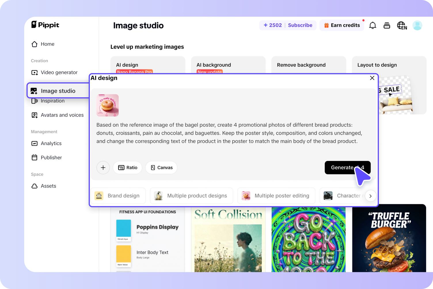Generate a digital poster