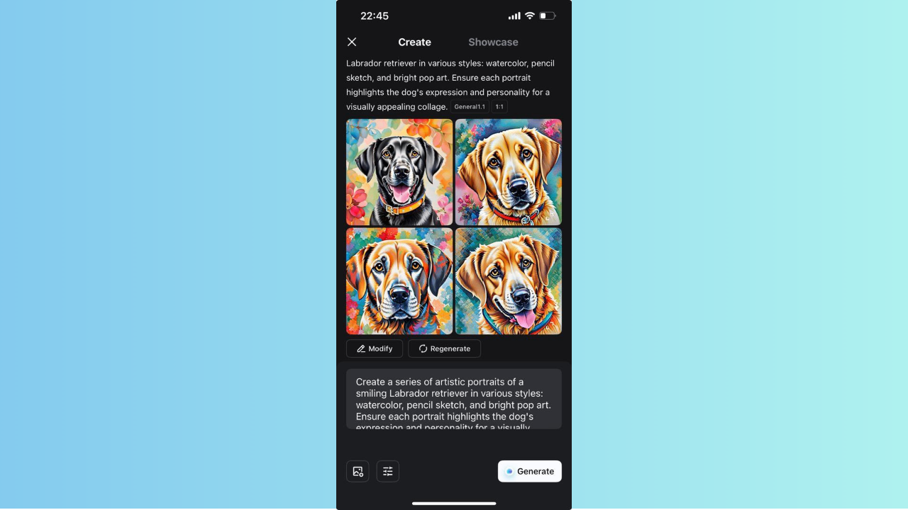 Dog artistic portrait gallery