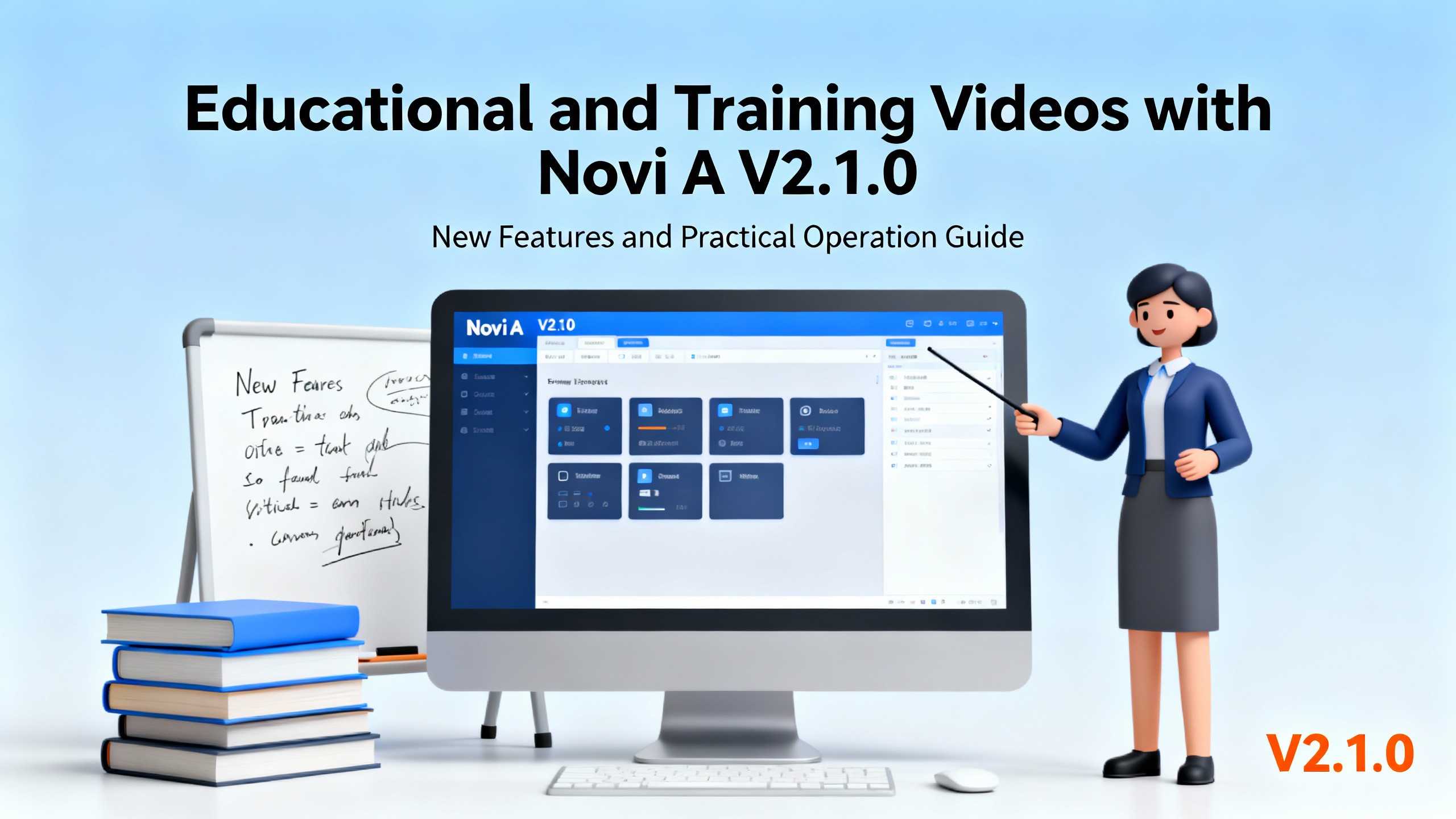Novi A V2.1.0 - best for creating educational videos