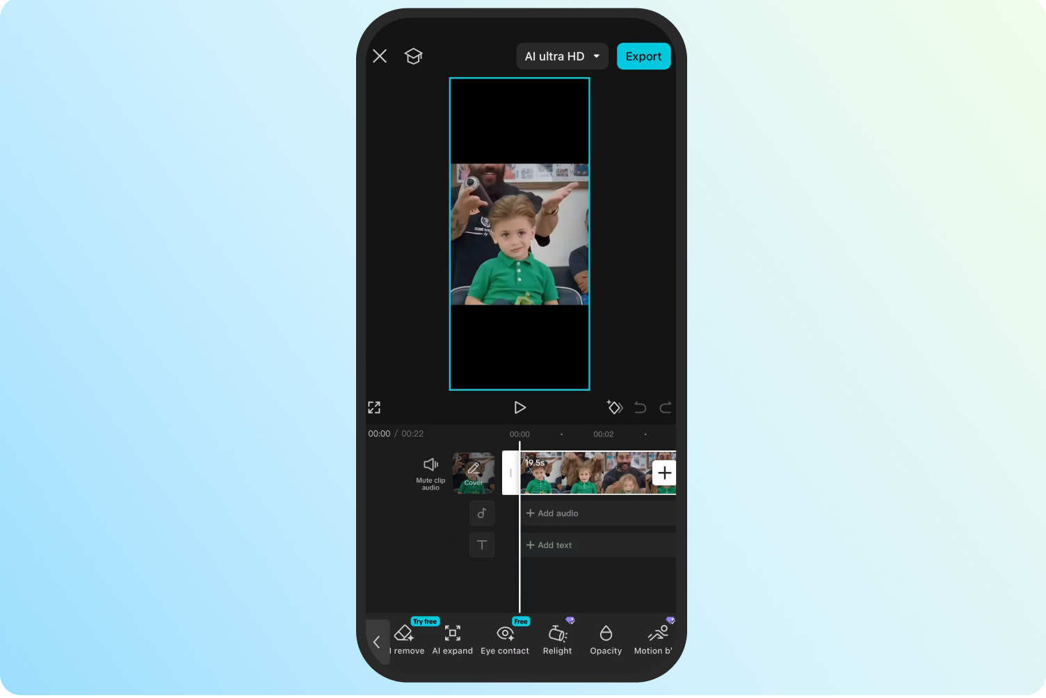 Export video