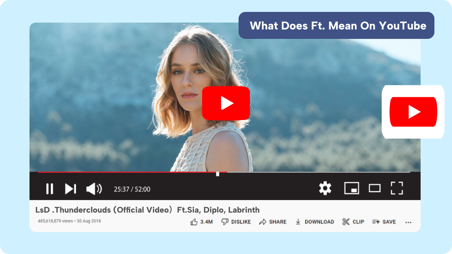 ft แบบเต็มบน youtube