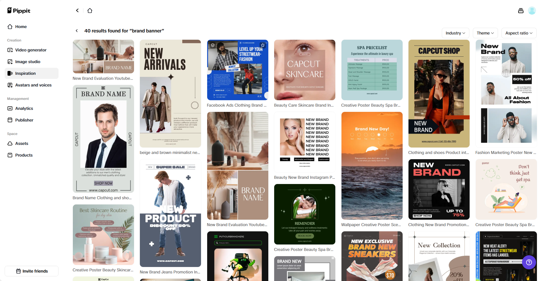 Customizable templates
