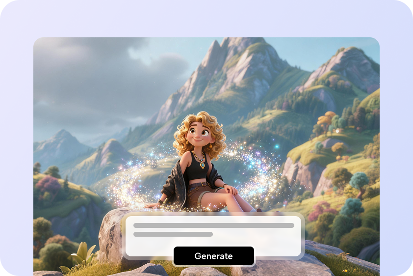 Create 3D assets for film scenes