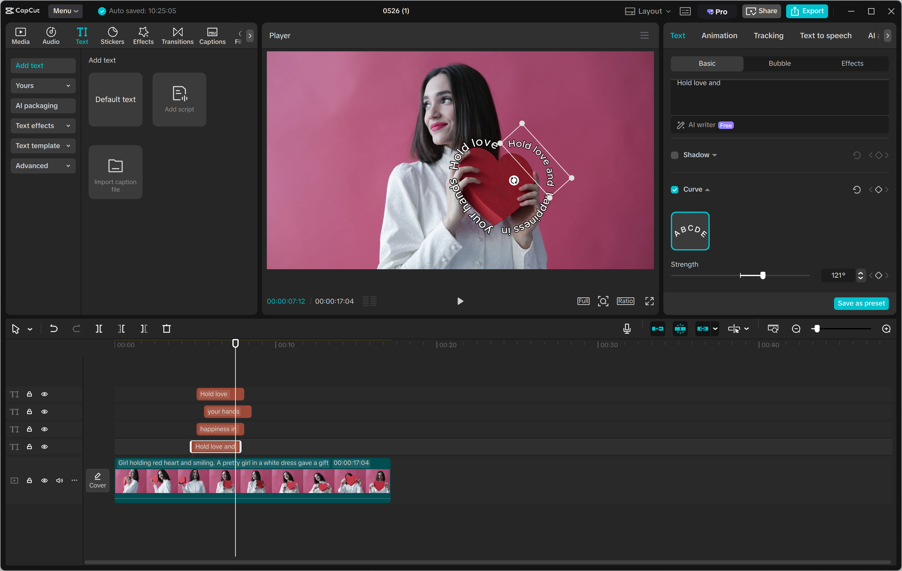 Interface de CapCut éditeur vidéo de bureau - Meilleur outil pour intégrer du texte dans des vidéos