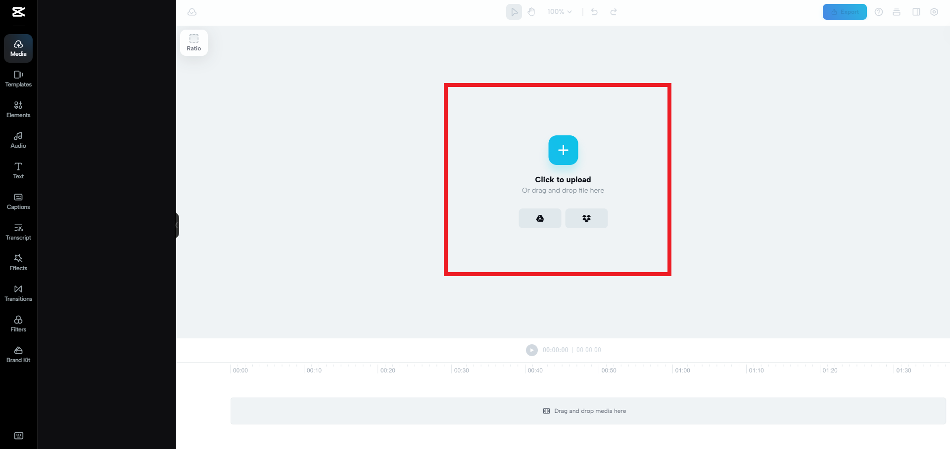 動画をアップロードし、さらに編集またはカスタマイズを行う
