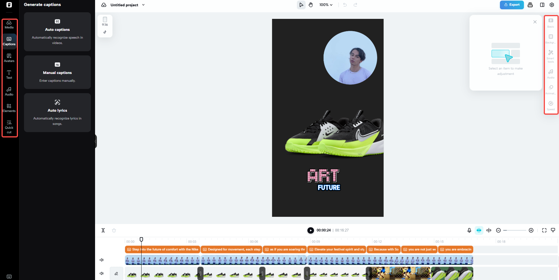 Edit and customize