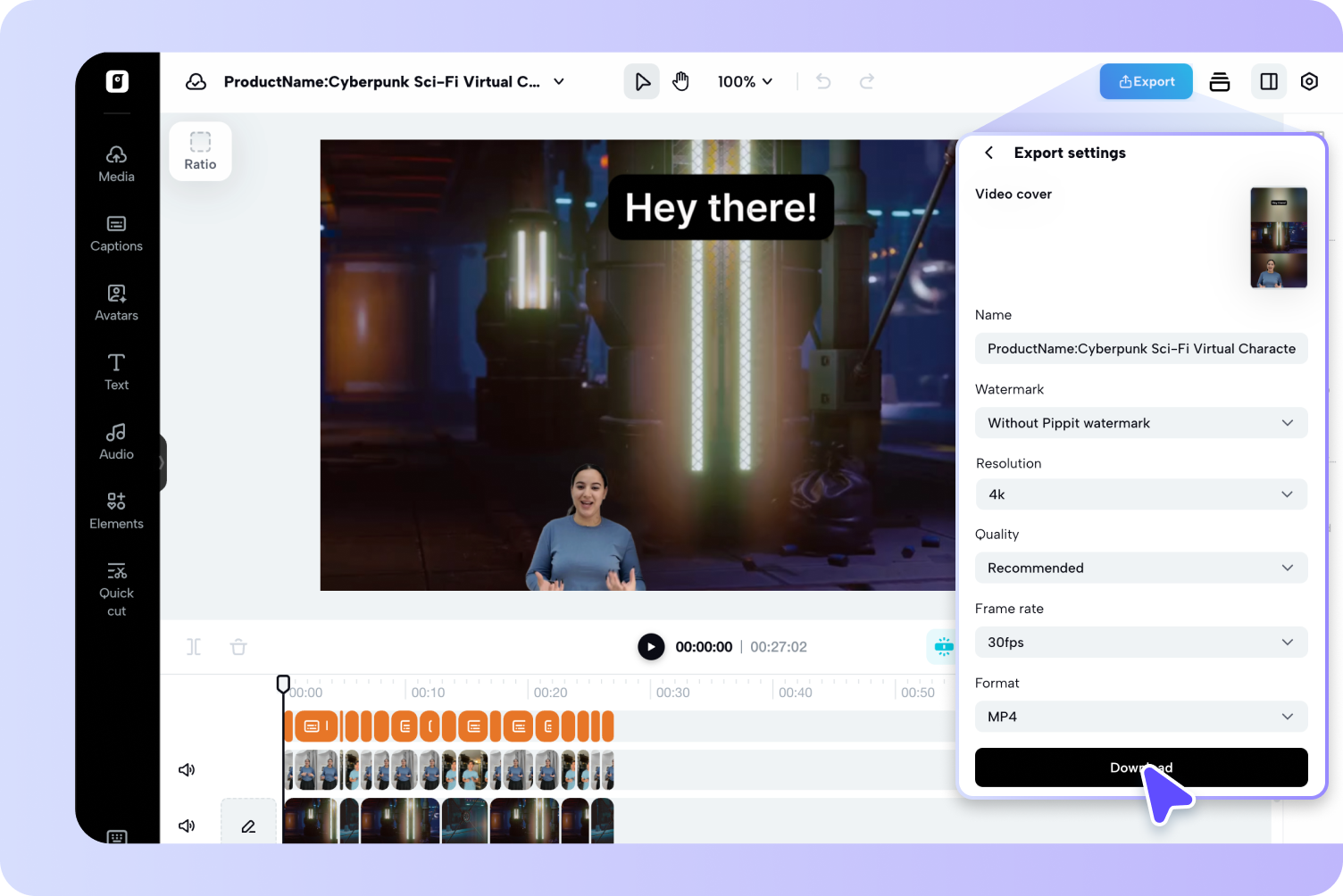  Customize and export