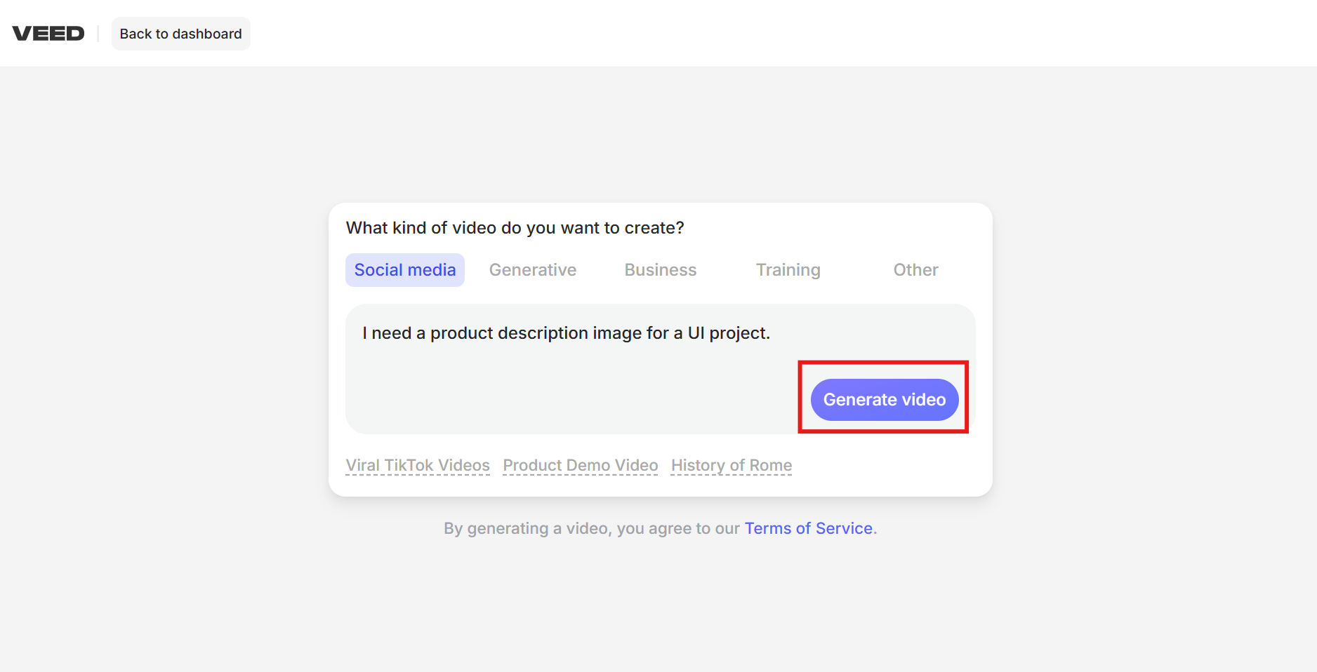turn text to video