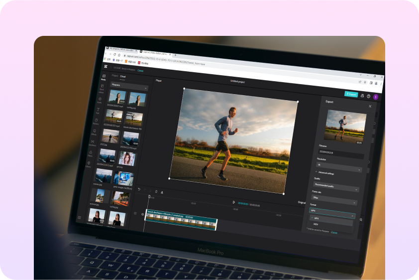 Convert MOV to MP4 for saving storage
