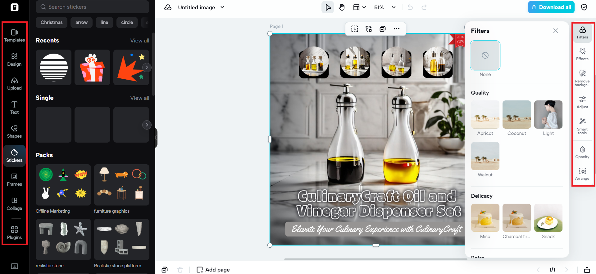 Customize your chosen template