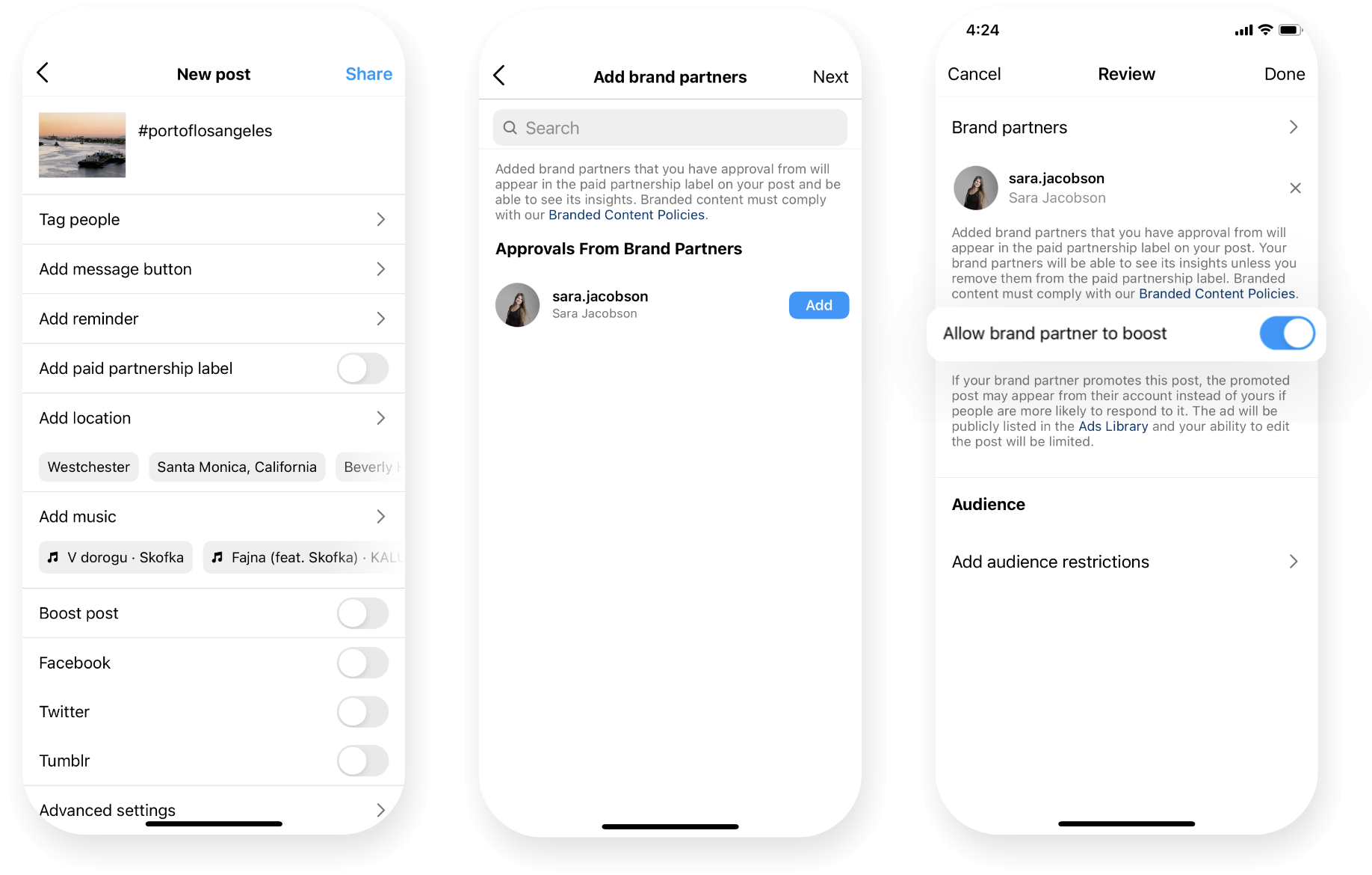 Partnerschaften mit Marken für Instagram Reels Monetarisierung