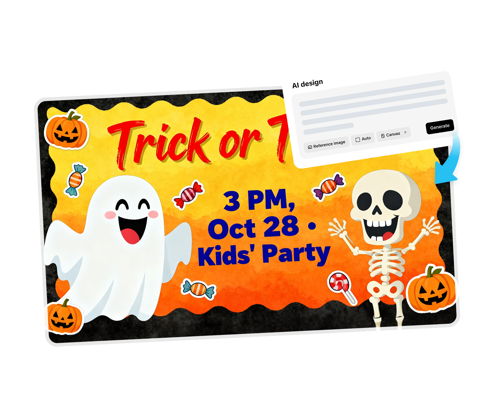Free Halloween Invitation Design Online