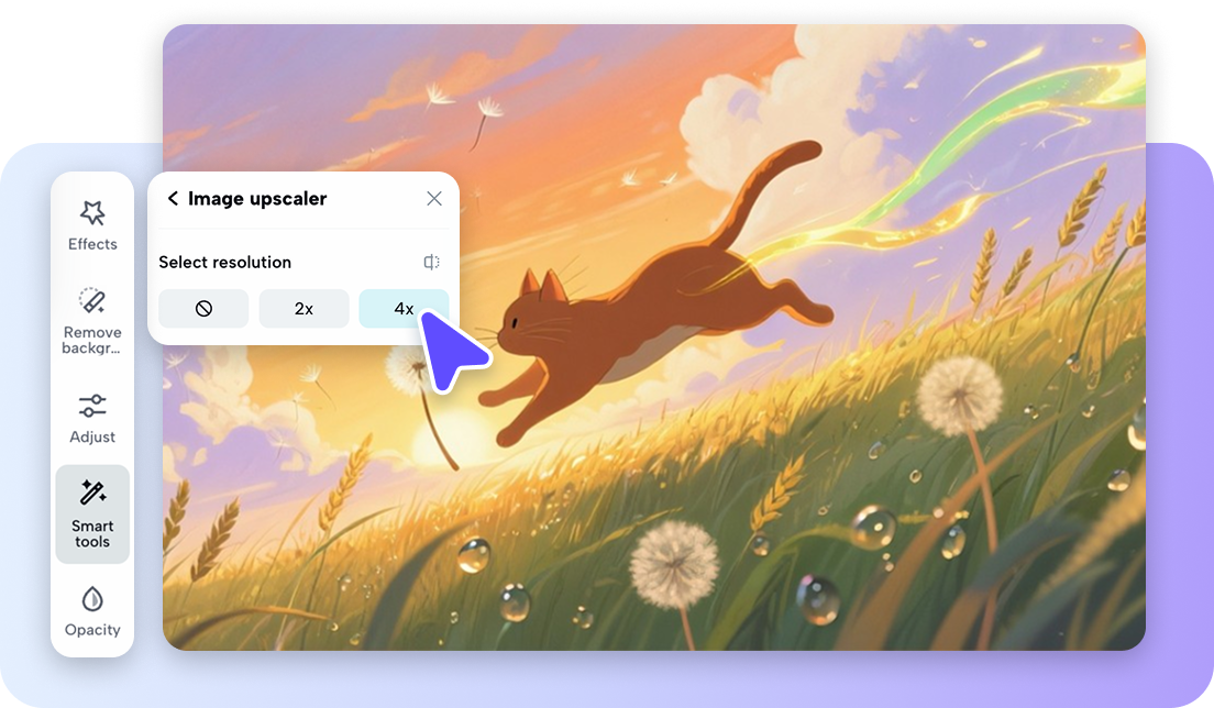 Edit Ghibli images with Pippit