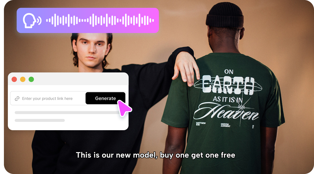 One-click vide creation