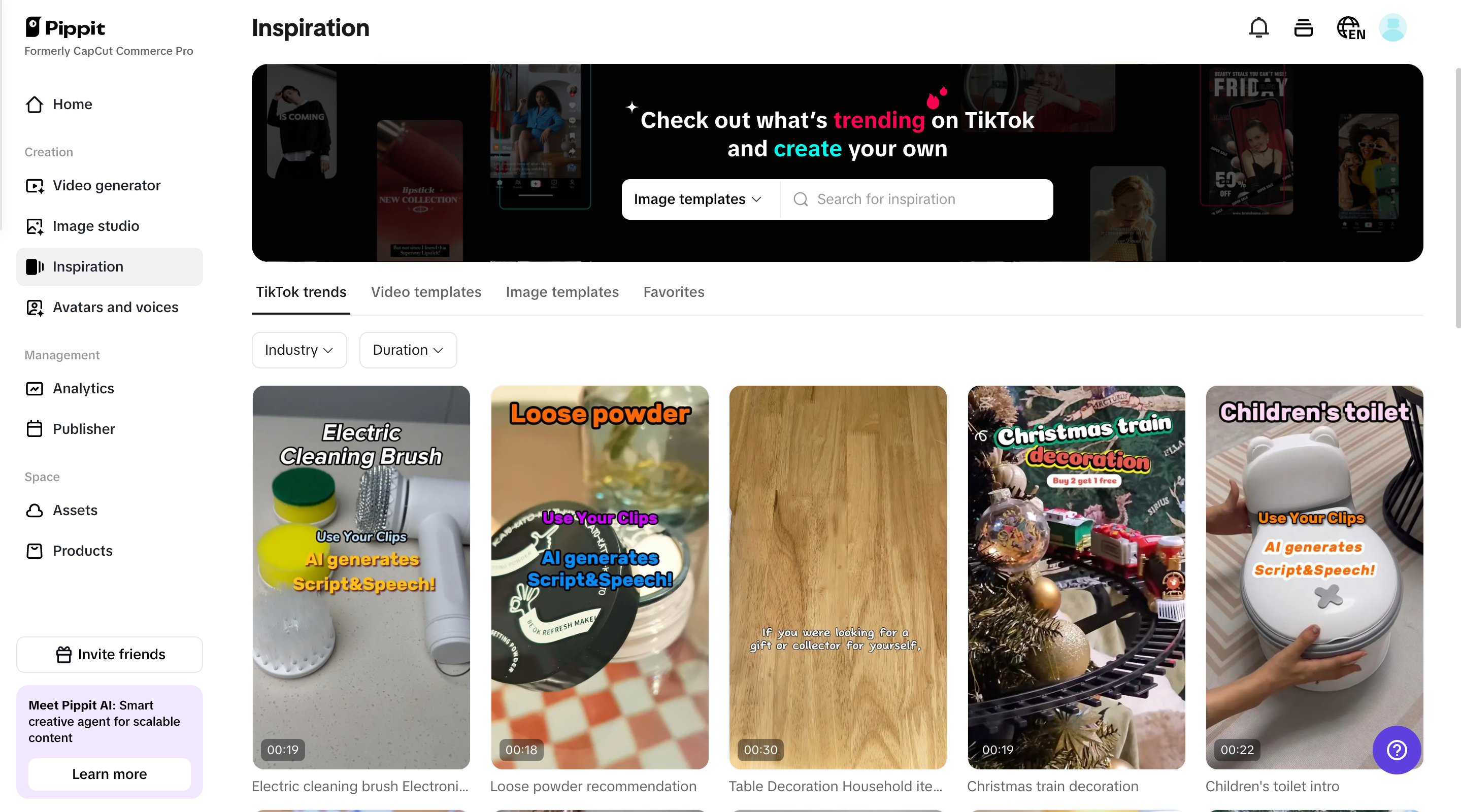 Customized multiple templates