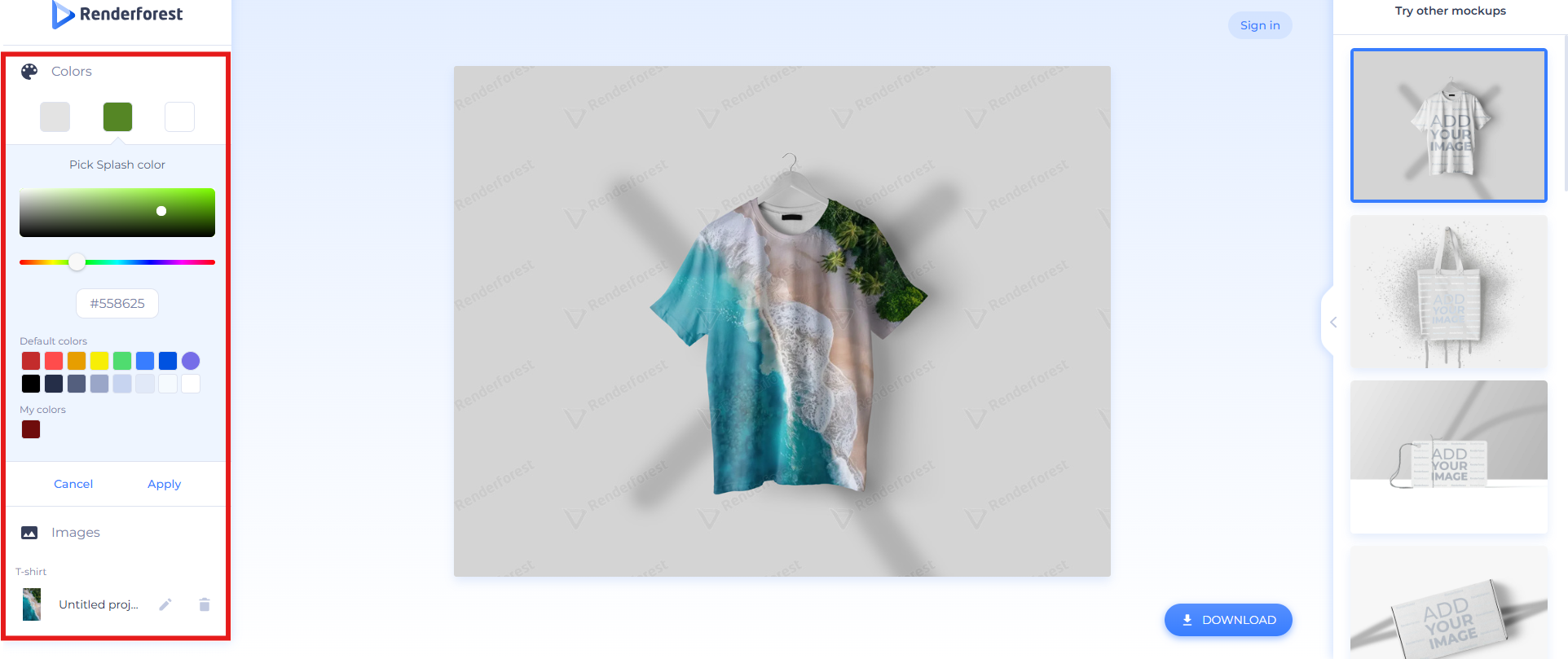 Customize