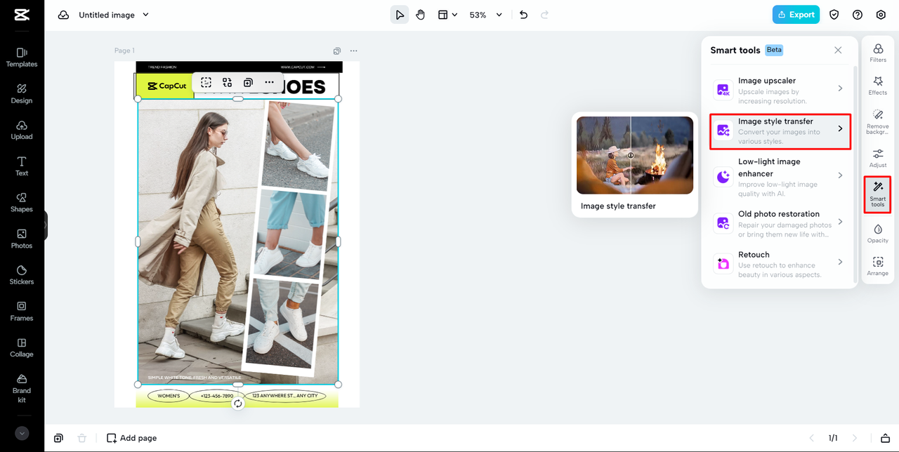 image style changer