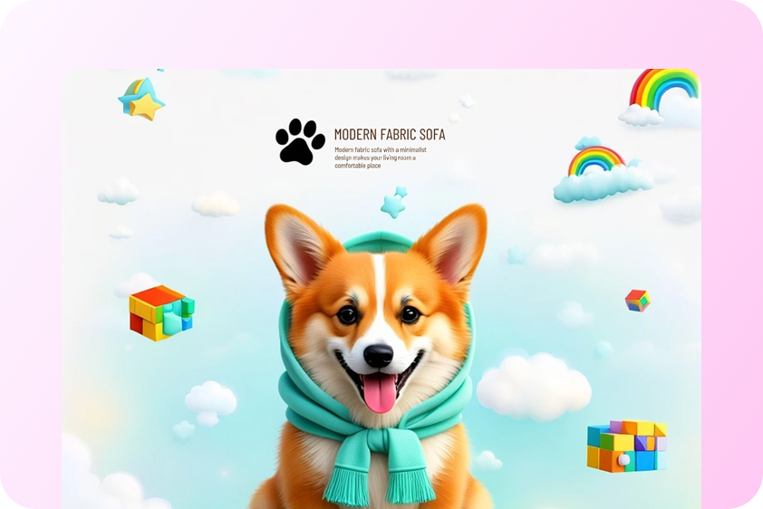 Animal mascot design