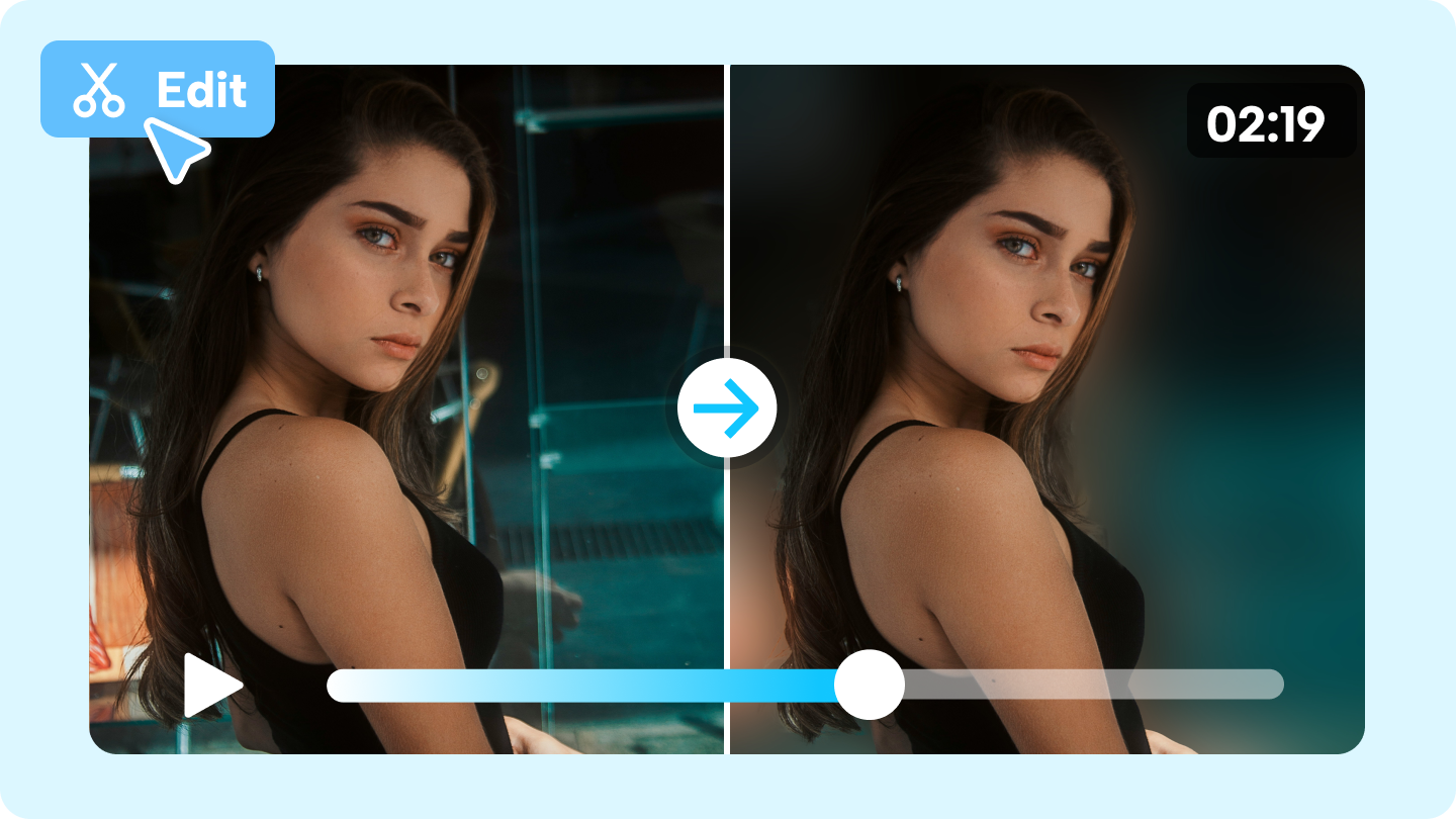 blur the background in CapCut