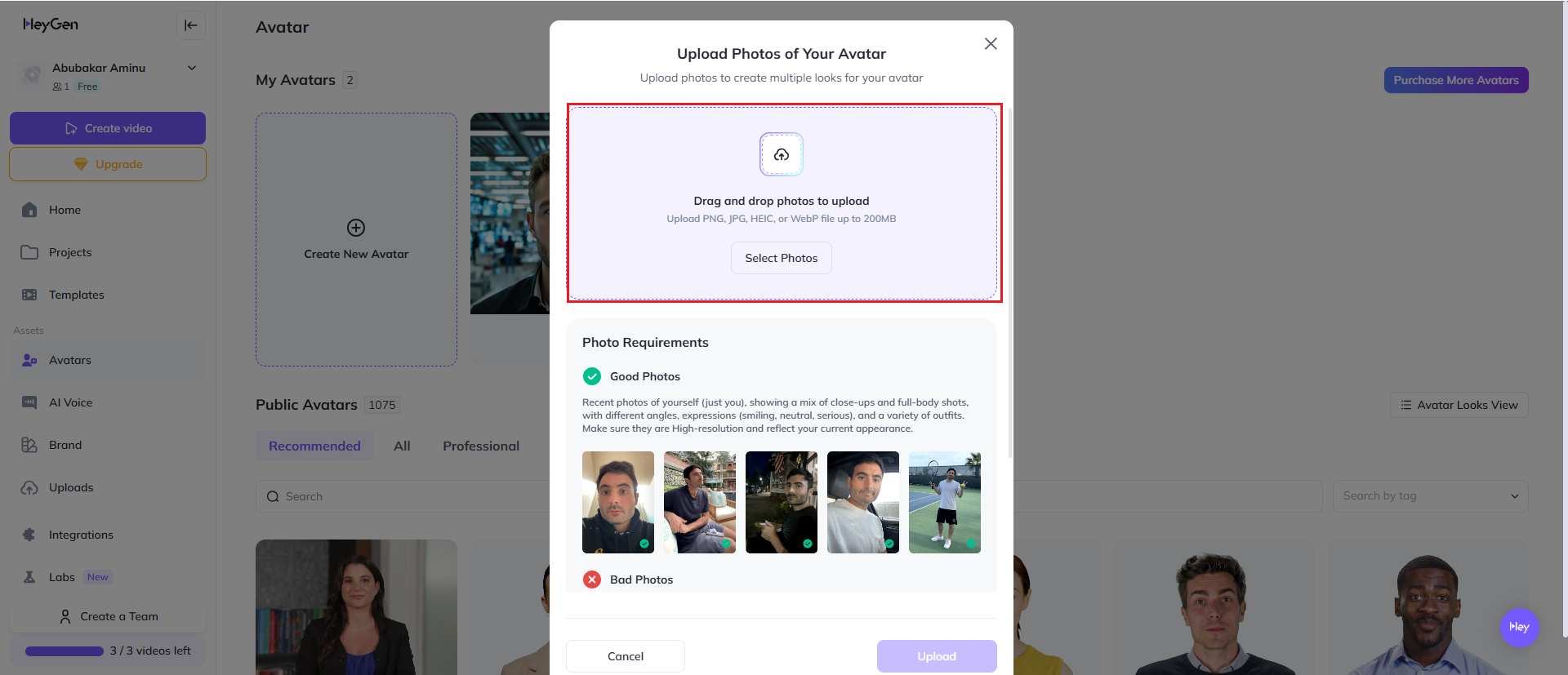heygen gratis ai