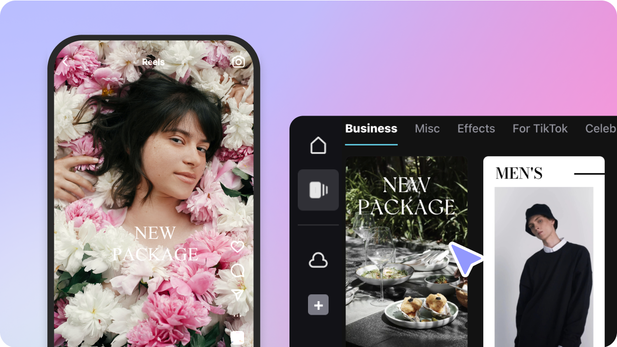 Переглядайте та налаштовуйте шаблони Instagram