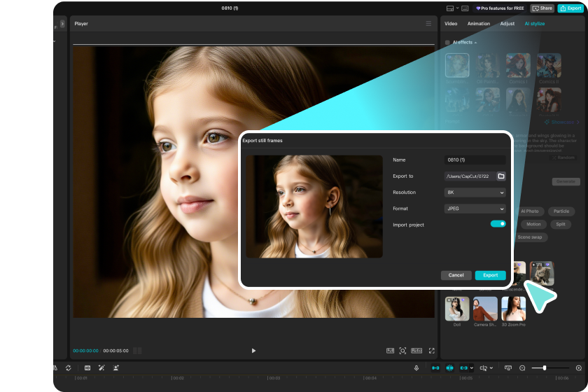 Download your baby face image