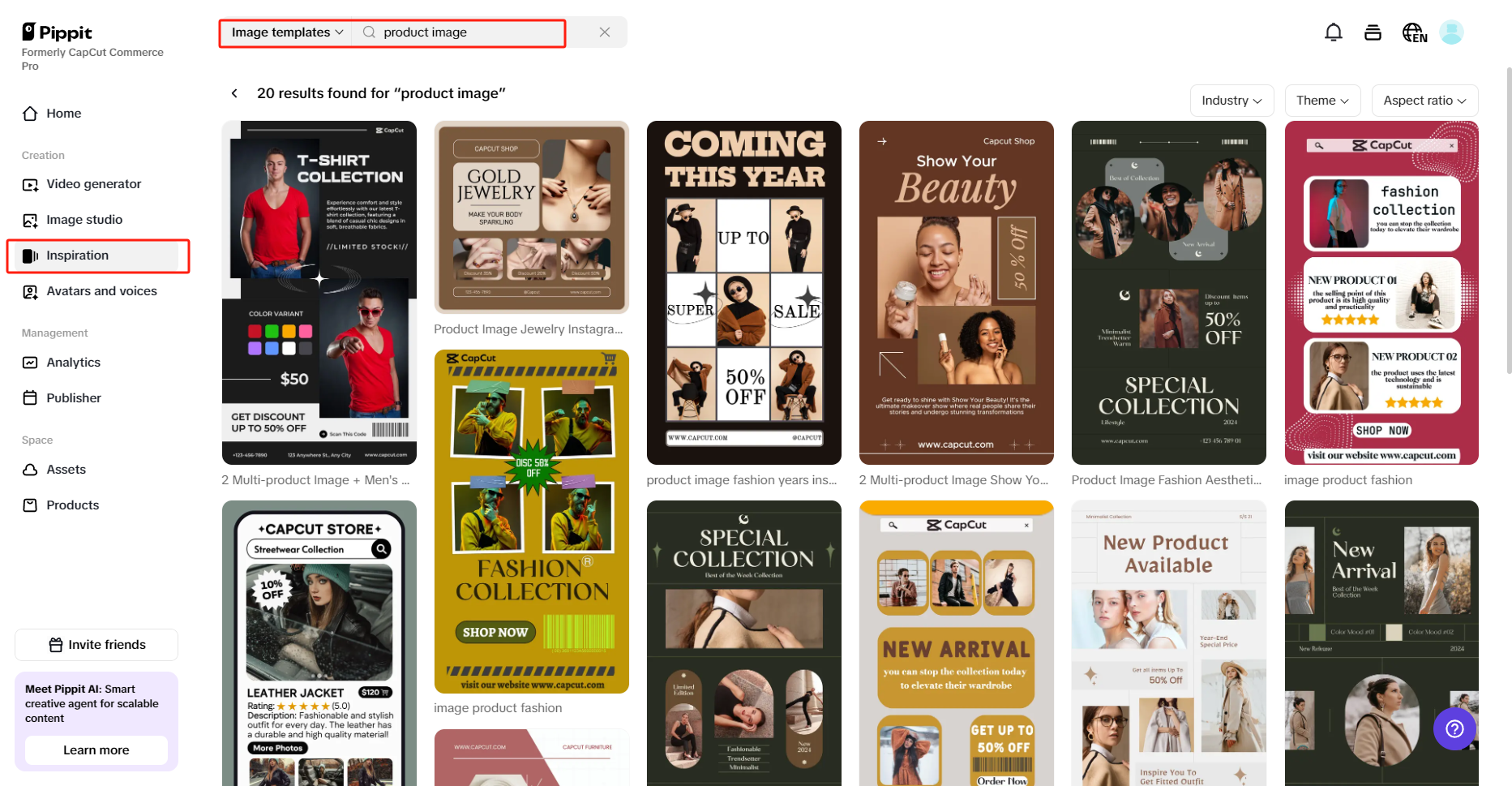 AI background for product photos